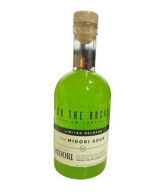 On the Rocks The Midori Sour Cocktail 375ml