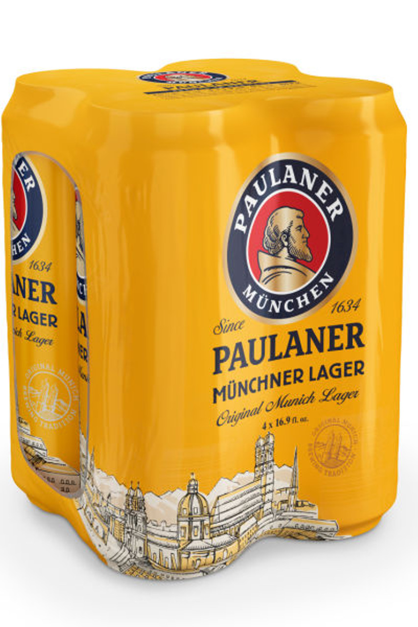 Paulaner Munchner Lager 16oz 4pk Cn