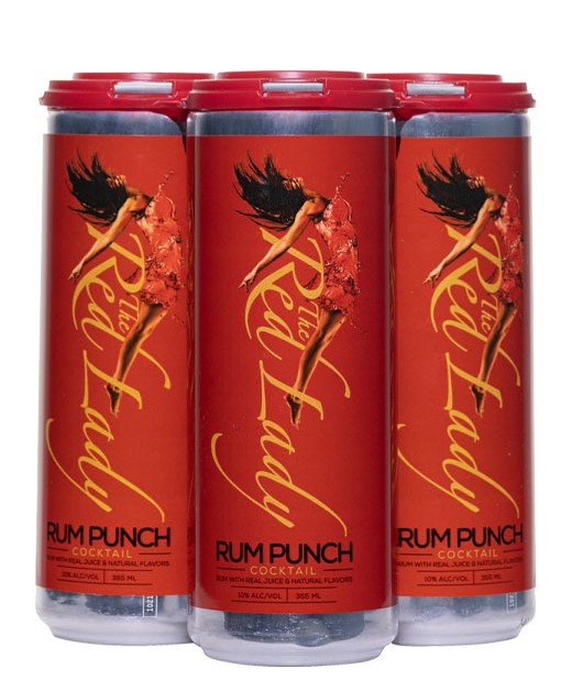 Red Lady Rum Punch 355ml 4pk