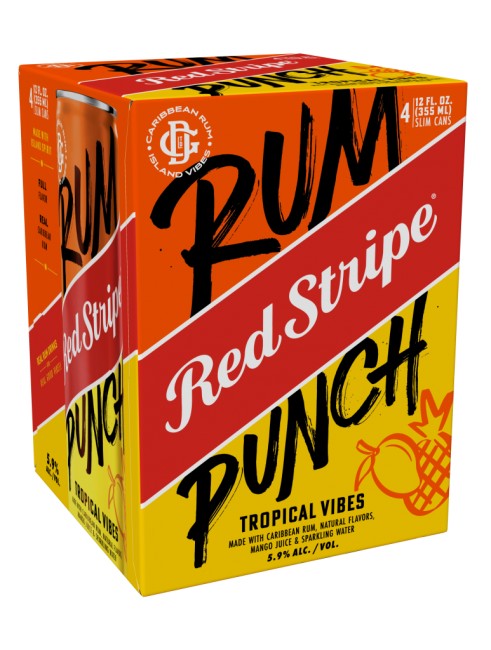 Red Stripe Rum Punch 12oz 4pk