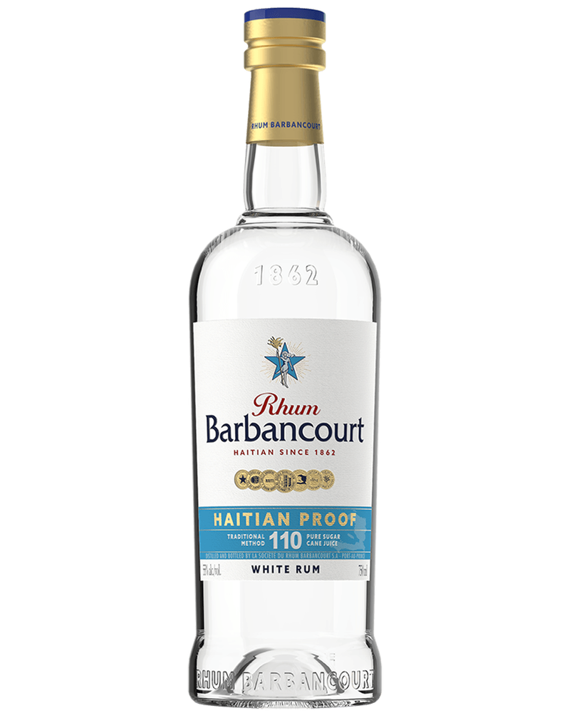 Rhum Barbancourt Haitian Proof 110 White Rum 750ml - Luekens Wine & Spirits