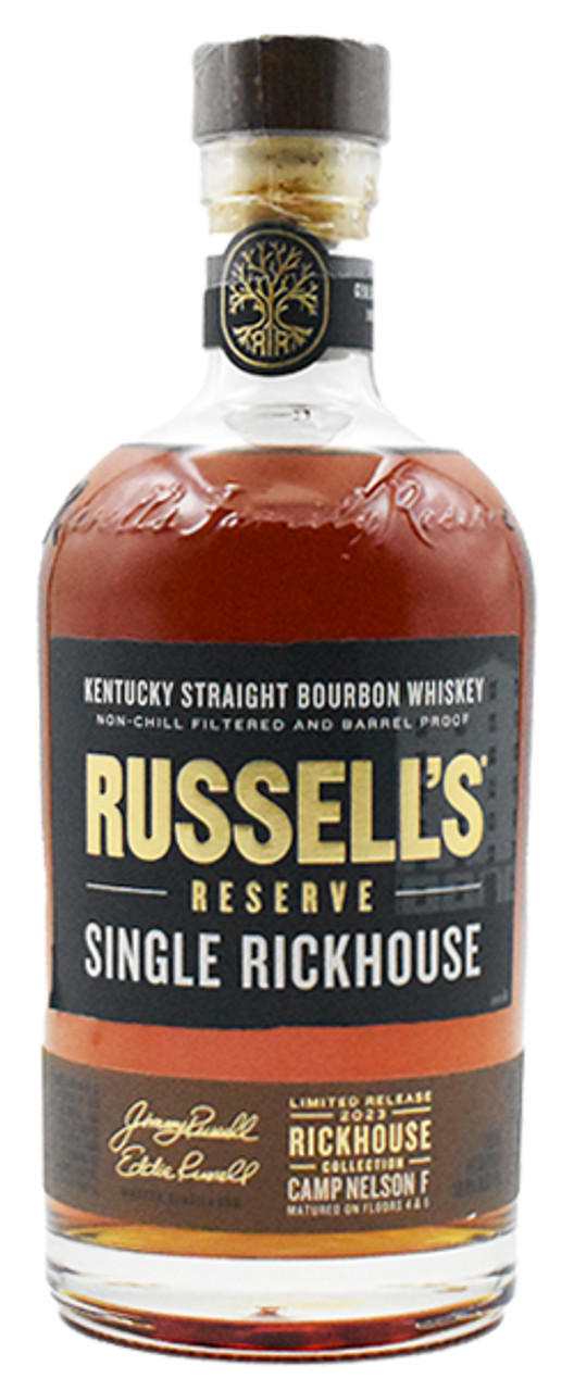 Russells Reserve Single Barrel Rickhouse 2023 750ml Luekens Wine