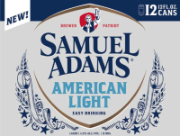 Sam Adams American Light 12oz 12pk Cn
