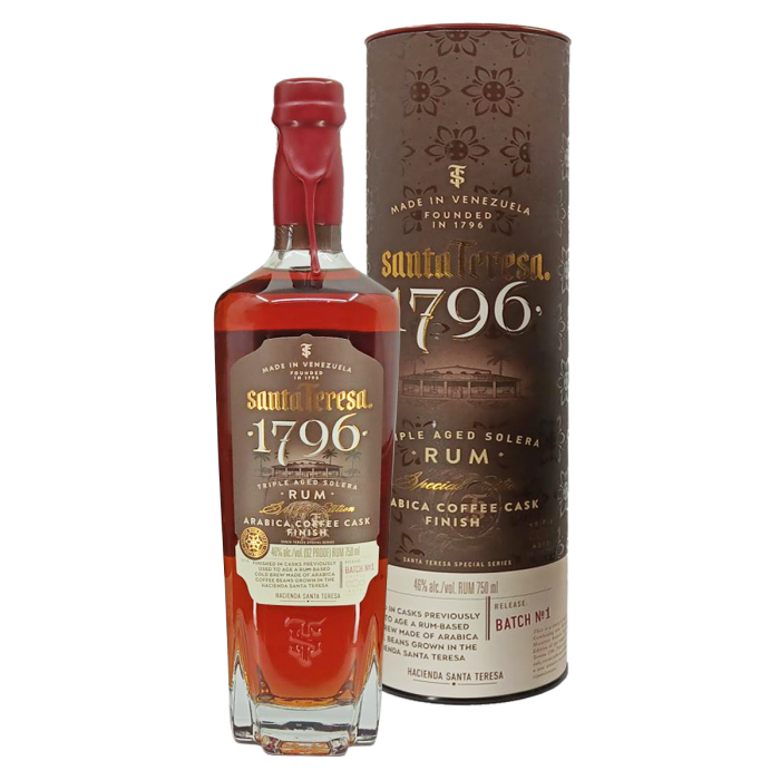 Santa Teresa 1796 Arabica Coffee Cask Finish Rum 750ml