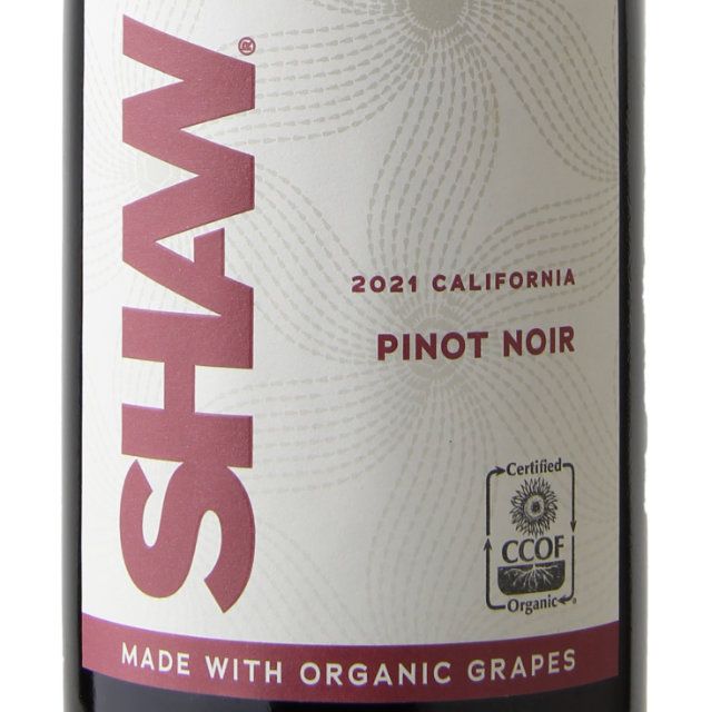Shaw Organic Pinot Noir 750ml