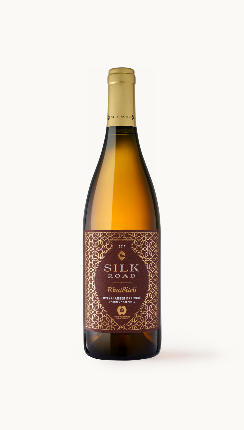 Silk Road RkatSiteli Qvevri Amber Dry White Wine