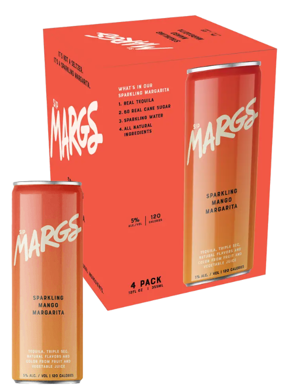 missskerpページ spicy marg Sip Margs Sparkling Margaritas 4pk - Luekens Wine & Spirits