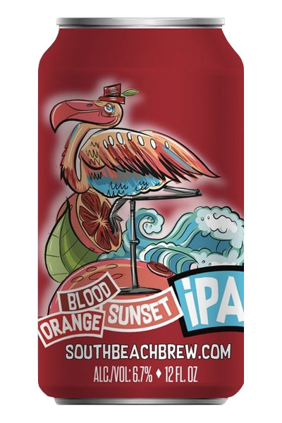 South Beach Brewing Blood Orange IPA 12oz 6pk Cn
