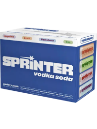 Sprinter Vodka Soda Variety 12oz 8pk Cn