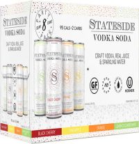 Stateside Vodka Soda Variety 8pk 12oz Can