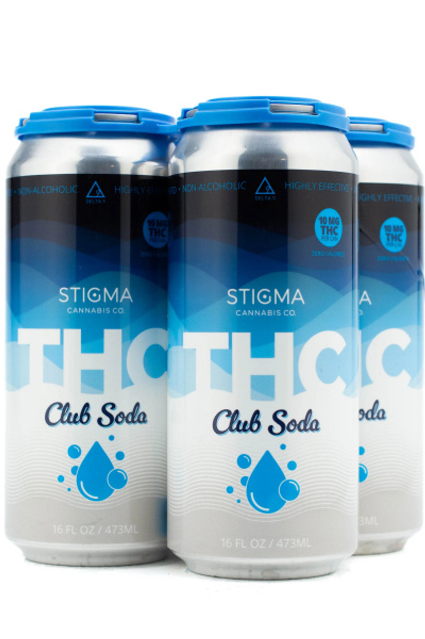 Stigma THC 10mg Club Soda 4pk - Luekens Wine & Spirits