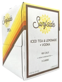 Surfside Lemonade Iced Tea & Vodka 12oz 4pk Cn