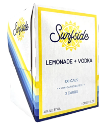 Surfside Lemonade & Vodka 12oz 4pk Cn
