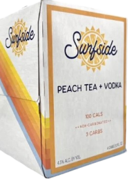 Surfside Peach Tea & Vodka 12oz 4pk Cn