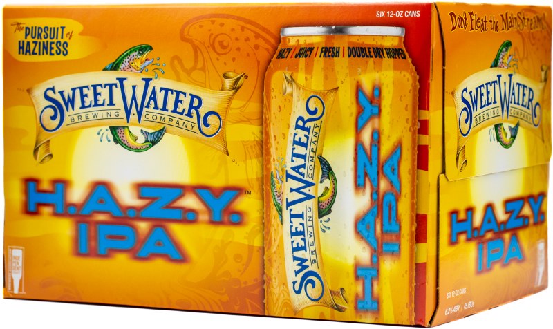 Sweetwater Hazy Double IPA 12oz 6pk Cn