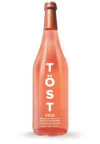 TOST Sparkling Rose White Tea Ginger & Elderberry 750ml