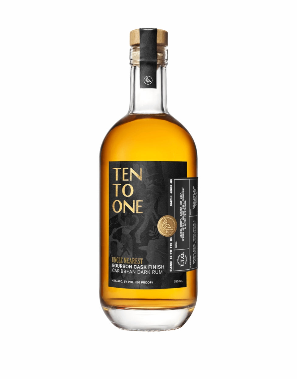 Ten to One Uncle Nearest Bourbon Cask Finish Rum
