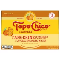 Topo Chico Sabores Tangerine with Ginger 8pk