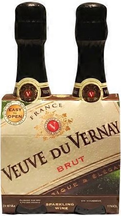 Veuve du Vernay Brut 187ml 2pk