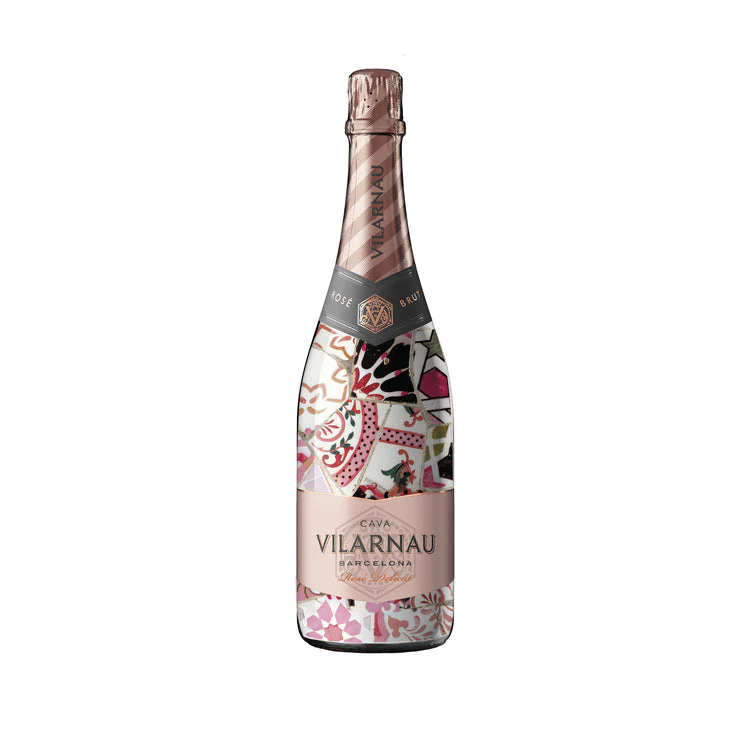 Vilarnau Cava Brut Rose Wrapped 750ml