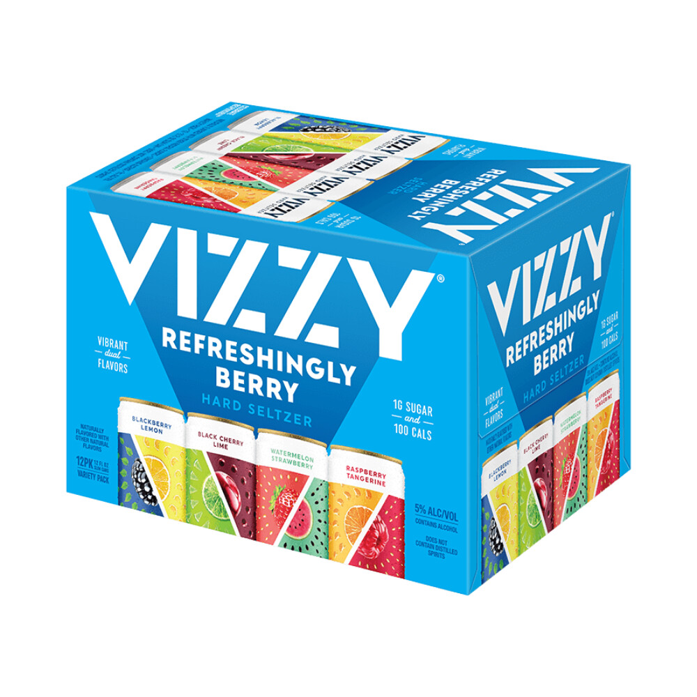 Vizzy Refreshingly Berry Hard Seltzer 12oz 12pk Cns