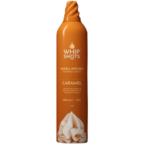 Whip Shots Vanilla Vodka Infused Whipped Cream (Full Case 12 Cans)