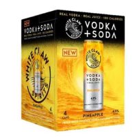White Claw Vodka Soda Pineapple 12oz 4pk Cn