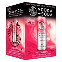 White Claw Vodka Soda Watermelon 12oz 4pk Cn