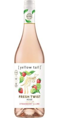 Yellow Tail Fresh Twist Rose Strawberry & Lime 750ml