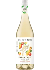 Yellow Tail Fresh Twist White Wine Peach & Mango 750ml
