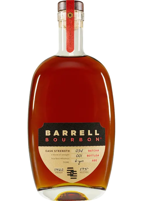 barrell bourbon cask strength batch# 034