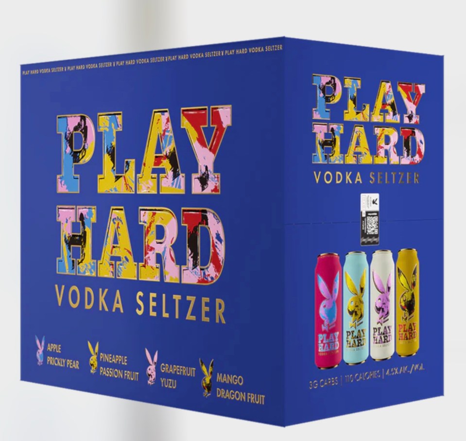 play Hard Vodka Seltzer Variety 12oz 8pk