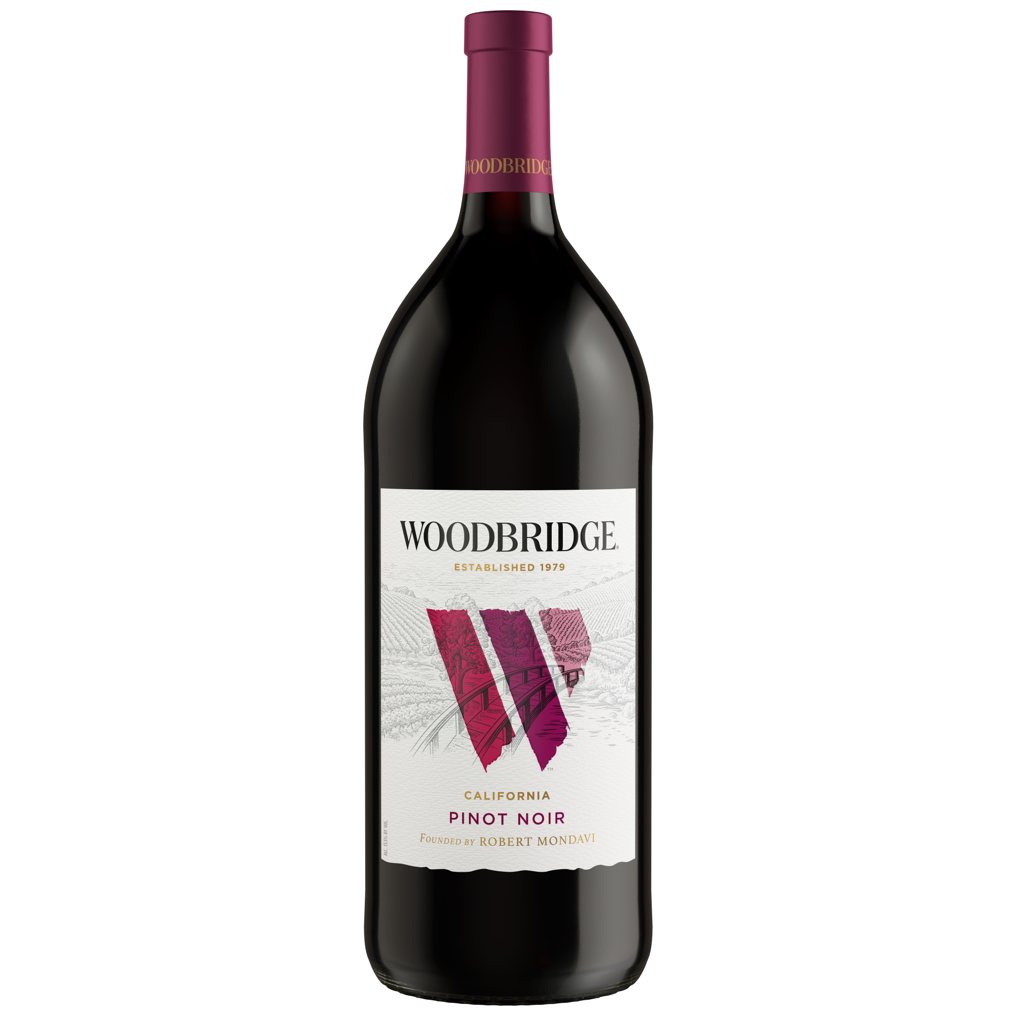 Woodbridge Pinot Noir Red Wine, 1.5 L Bottle